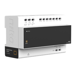 DIN-rail controller voor videobuitenpost, 2-draads, met geïntegreerde